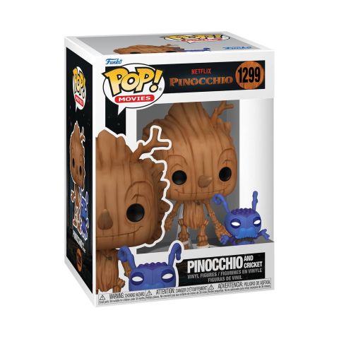 Pinocchio (Netflix): Pinocchio w/ Sebastian Buddy Pop Figure