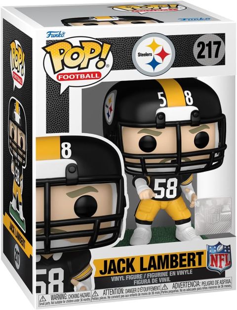 NFL Legends: Steelers - Jack Lambert Pop Figure