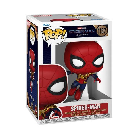 Spiderman No Way Home: Spiderman (Leaping) Pop Figure (Tom Holland)