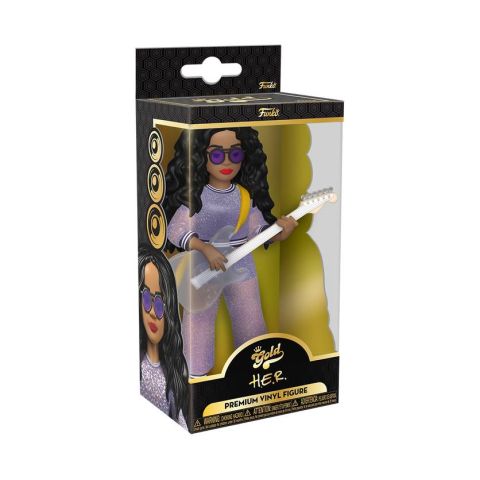 Rock Stars: H.E.R. 5'' Vinyl Gold Figure