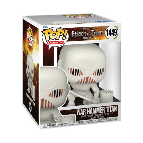 Attack on Titan S4: War Hammer Titan 6'' Super Pop Pop Figure