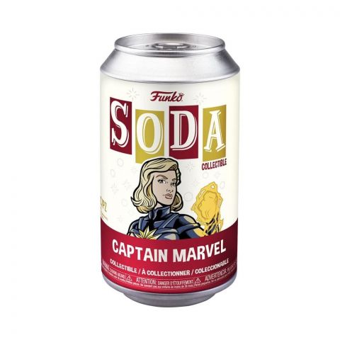 The Marvels: Captain Marvel (Carol Danvers) Vinyl Soda Figure