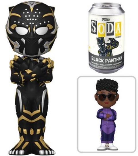 Black Panther: Wakanda Forever - Black Panther Vinyl Soda Figure