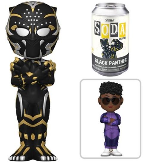 Black Panther: Wakanda Forever - Black Panther Vinyl Soda Figure