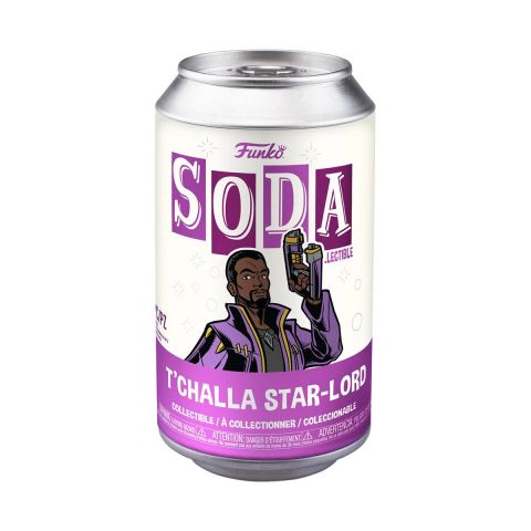 Marvel's What If?: T'Challa Starlord Vinyl Soda Figure