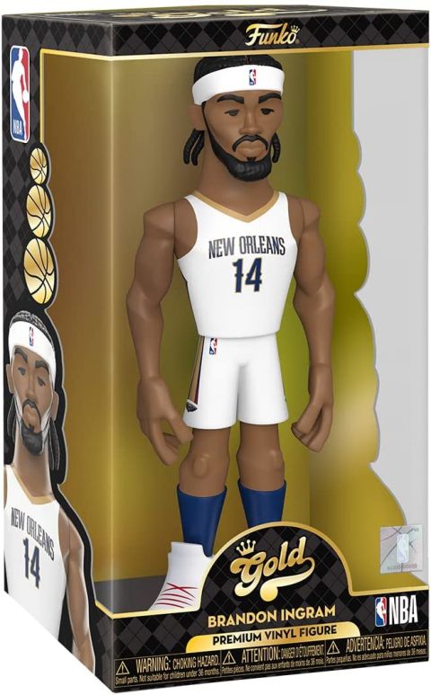 NBA Stars: Brandon Ingram 12'' Vinyl Gold Figure