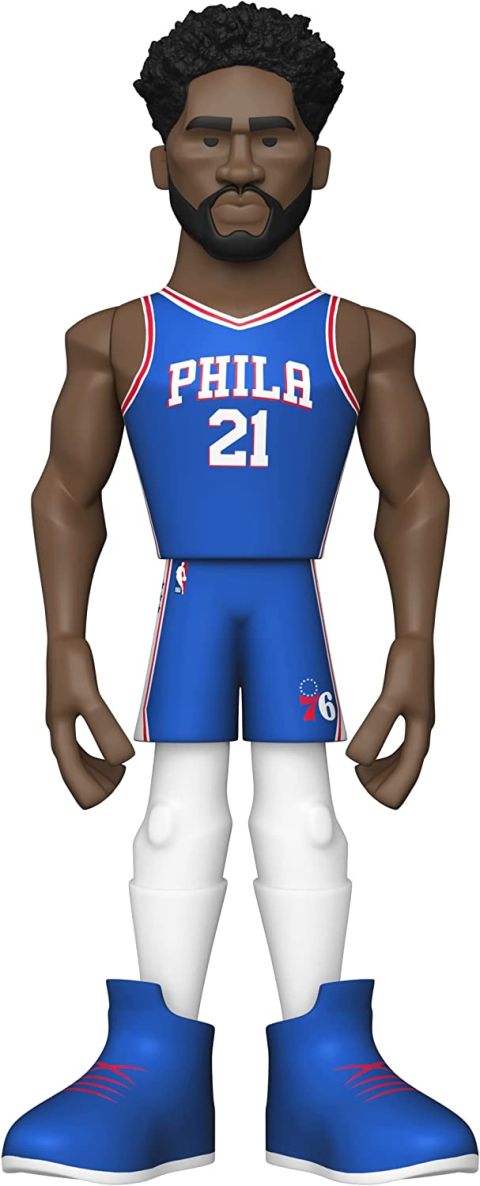 NBA Stars: Joel Embiid 12'' Vinyl Gold Figure