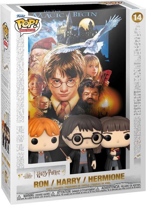 Pop Movie Poster: Harry Potter - Sorcerer's Stone Figure (11x7)