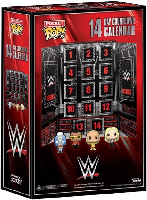 Advent Calendar: WWE - Countdown 14 Days Assorted Figures (Display of 14)