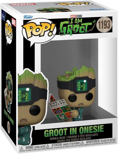 I am Groot: Groot in Onesie w/ Book Pop Figure