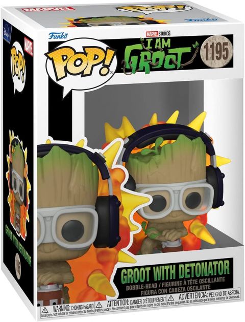 I am Groot: Groot w/ Detonator Pop Figure