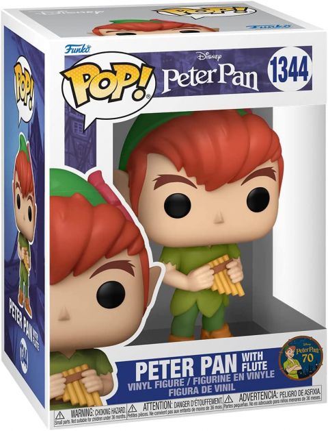 Disney: Peter Pan 70th - Peter w/ Flute Pop Figure
