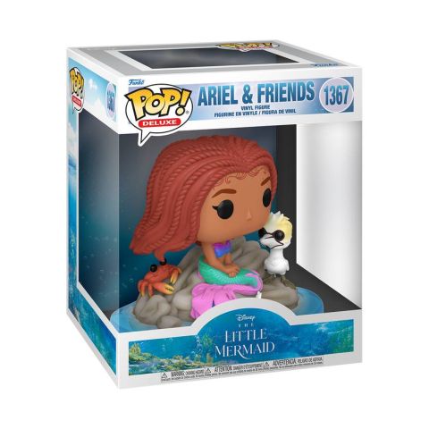 Disney: The Little Mermaid (2023) - Ariel (Mermaid) and Friends Deluxe Pop Figure