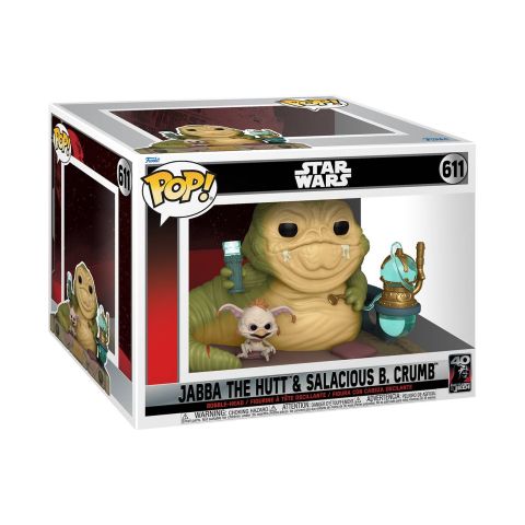 Star Wars: Return of the Jedi - Jabba w/ Salacious Deluxe Pop Figure