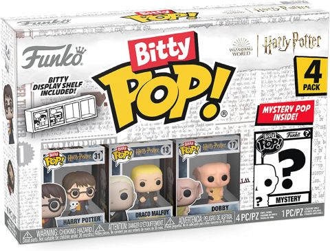 Bitty Pop: Harry Potter - Harry Potter Pack Figure (Assortment of 4)