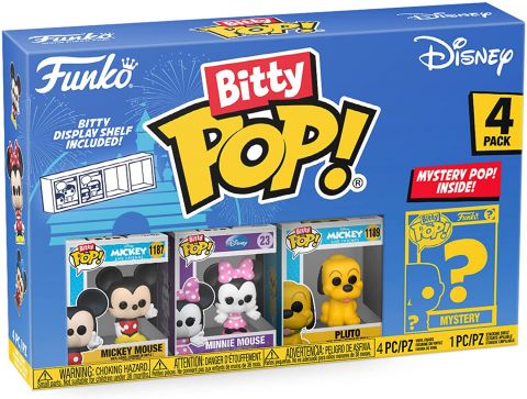 Bitty Pop: Disney - Mickey Pack Figure (Assortment of 4)