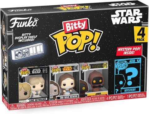 Bitty Pop: Star Wars - Luke Pack Figure (Assortment of 4)