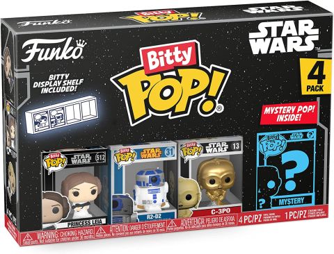 Bitty Pop: Star Wars - Leia Pack Figure (Assortment of 4)