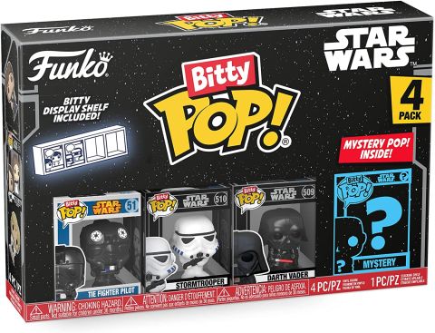 Bitty Pop: Star Wars - Tie Fighter Pilot Pack Figure (Assortment of 4)