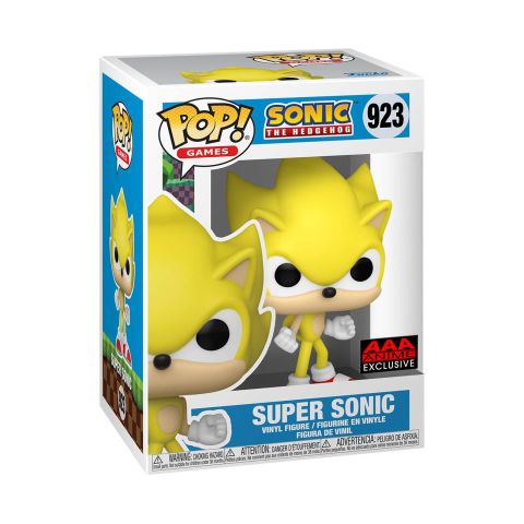 Sonic the Hedgehog: Super Sonic Pop Figure (AAA Anime Exclusive)