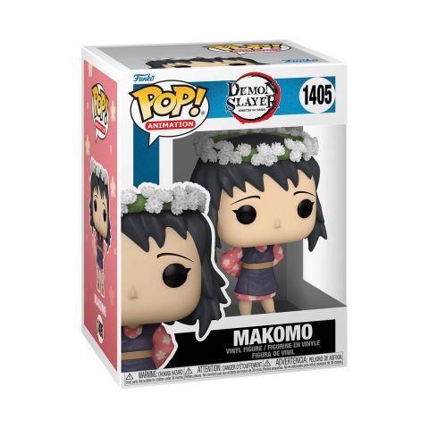 Demon Slayer: Makomo (Flower Headdress) Pop Figure
