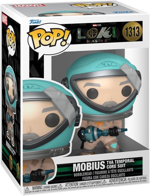 Loki TV S2: Mobius (TVA Temporal Core Suit) Pop Figure