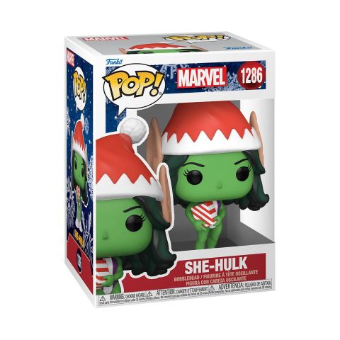 Marvel Holiday: She-Hulk (Elf) Pop Figure