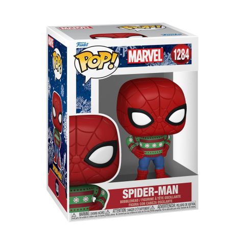 Marvel Holiday: Spider-Man (Sweater) Pop Figure