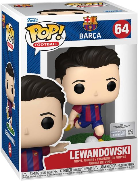 Soccer Stars: Barca - Lewandowski Pop Figure