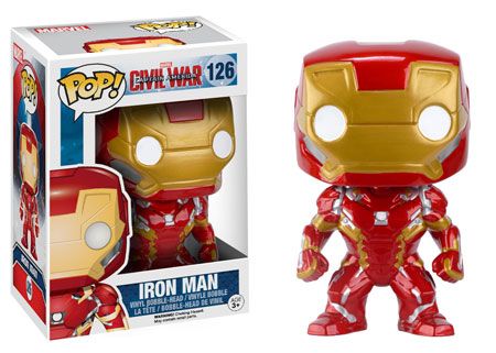 Captain America 3: Civil War - Iron Man POP Vinyl Bobble Figure