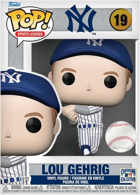 MLB Legends: Yankees - Lou Gehrig Pop Figure