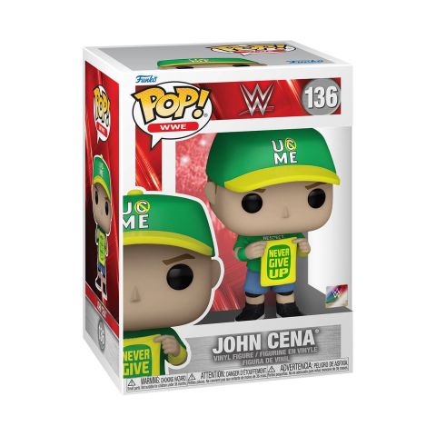 WWE: John Cena (Never Give Up) Pop Figure