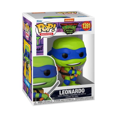 TMNT Mutant Mayhem: Leonardo Pop Figure