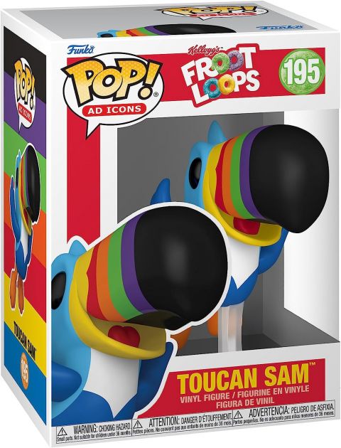 Ad Icons: Kellogg's Fruit Loops - Toucan Sam Flying Pop Figure