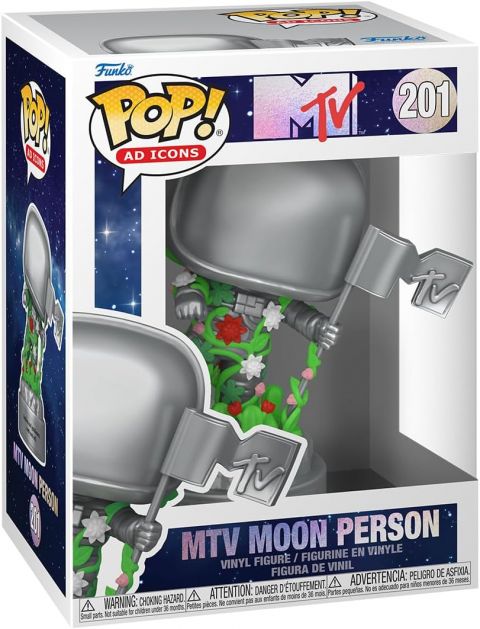 Pop Icons: Moon Person Pop Figure (MTV Music Awards 40th Anniversary)