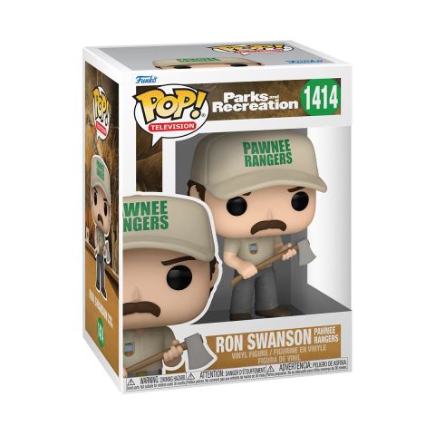 Parks and Rec: Ron Swanson (Pawnee Rangers) Pop Figure