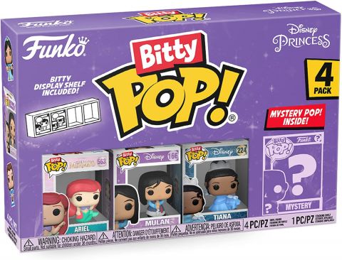 Bitty Pop: Disney - Ariel Pack Figure (Assortment of 4)