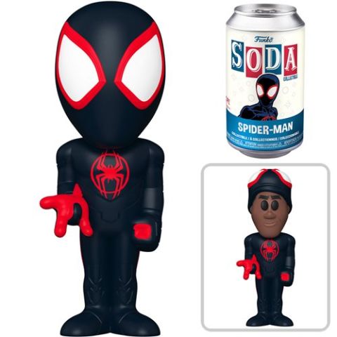 Spiderman: Across the Spiderverse - Spiderman (Miles Morales) Vinyl Soda Figure