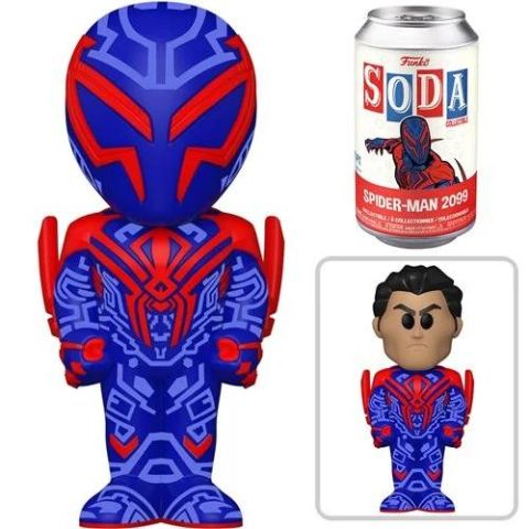 Spiderman: Across the Spiderverse - SpiderMan 2099 (Miguel O'Hara) Vinyl Soda Figure