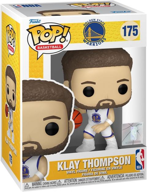 NBA Stars: Warriors - Klay Thompson (Dribbling) Pop Figure