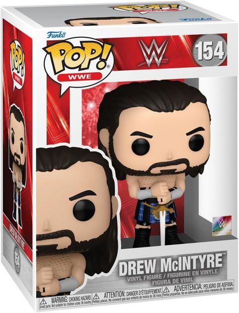 WWE: Drew McIntyre with Sword Pop Figure