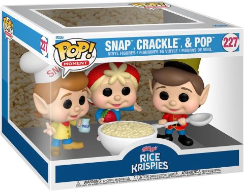 Ad Icons: Kellogg's Rice Krispies Snap, Crackle, and Pop Deluxe Pop Figure