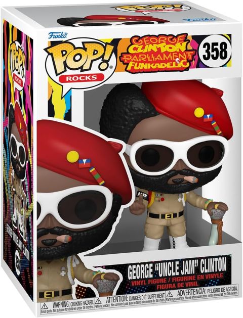 Pop Rocks: George Clinton Parliament Funkadelic - George Uncle Jam Clinton Pop Figure