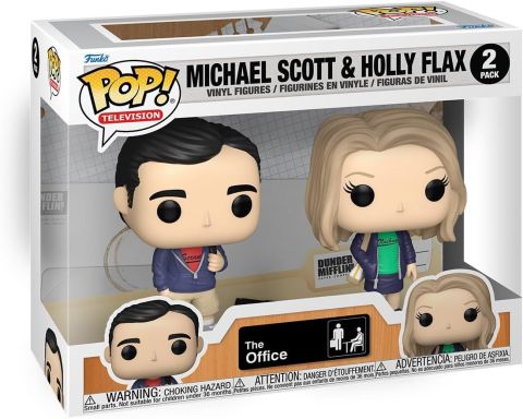 Office: Michael Scott and Holly Flax Pop Figure (2-Pack)