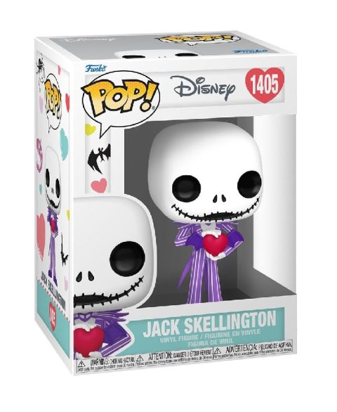 Nightmare Before Christmas: Valentines Jack Skellington Pop Figure