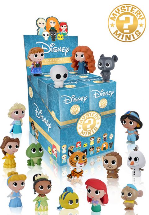 [Display] Disney: Princesses PDQ Mystery Mini Trading Figures (Display of 12)