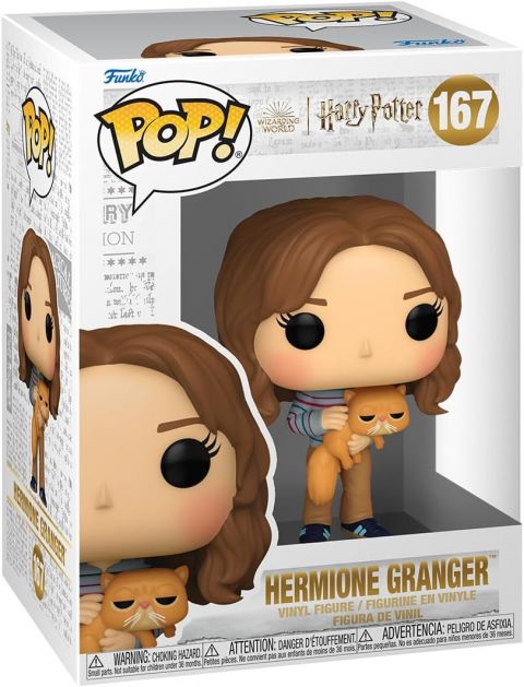 Harry Potter: Prisoner of Azkaban - Hermione Granger w/ Crookshanks Pop Figure
