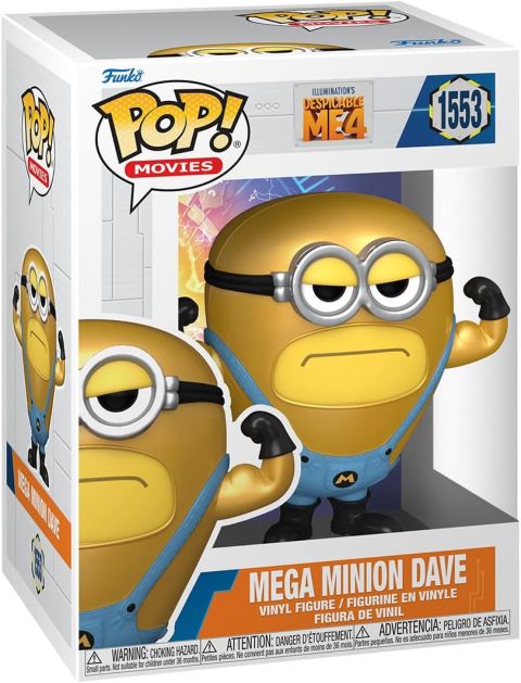 Despicable Me 4: Mega Minion Dave Pop Figure
