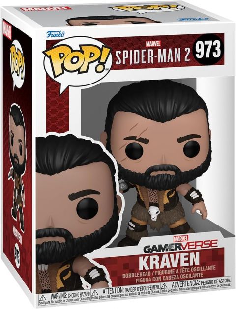 SpiderMan PS: Kraven the Hunter Pop Figure