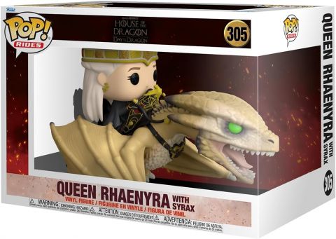 Game of Thrones: House of the Dragon - Queen Rhaenyra w/ Syrax Deluxe Pop Ride